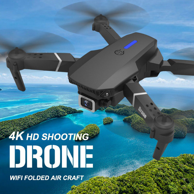Dron profesional E88pro, flujo - Eachine Drone E58 reseña y precio