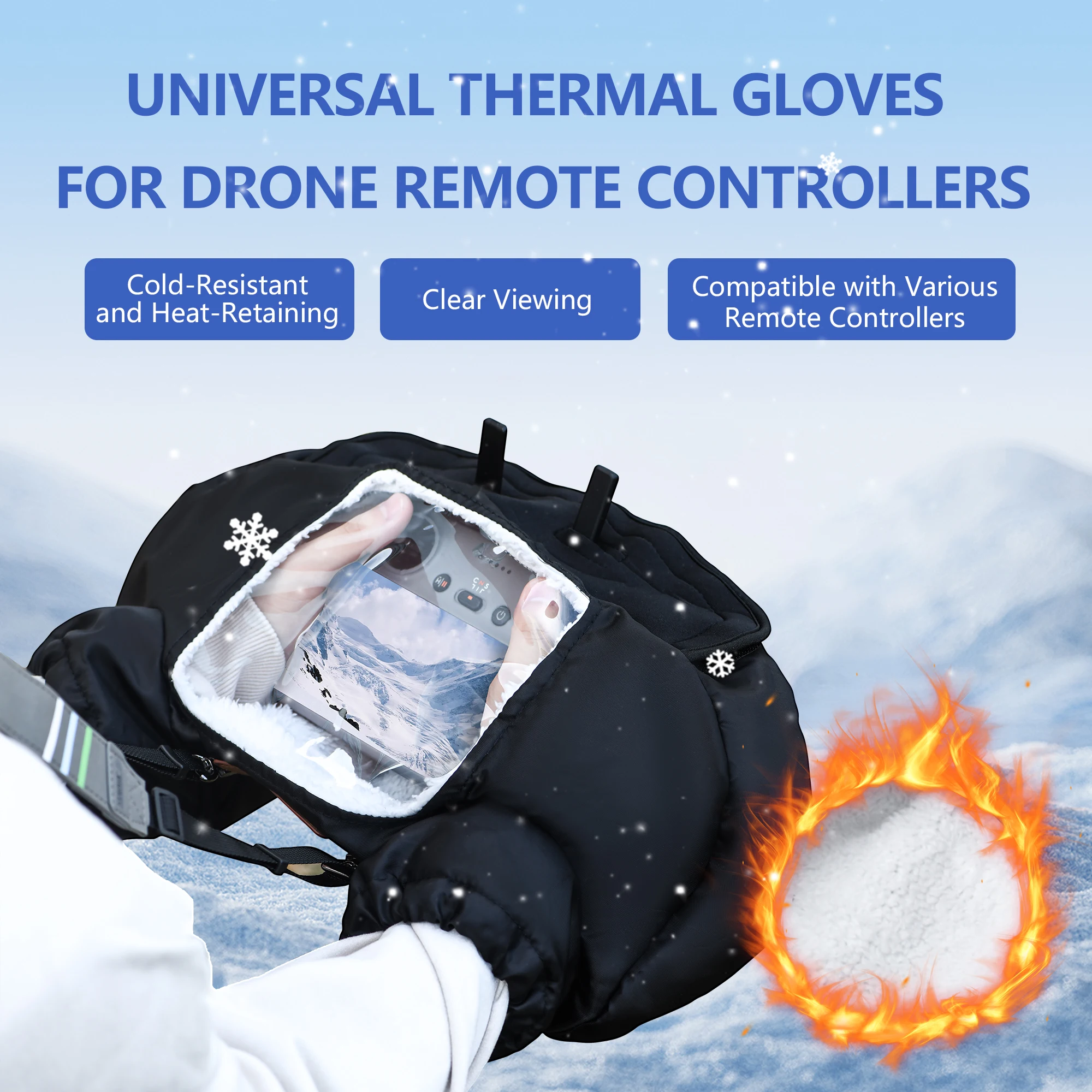 Guantes Cálidos de Invierno pa - Dji Drone Mini 3 reseña y precio